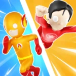 super hero run 3d android application logo